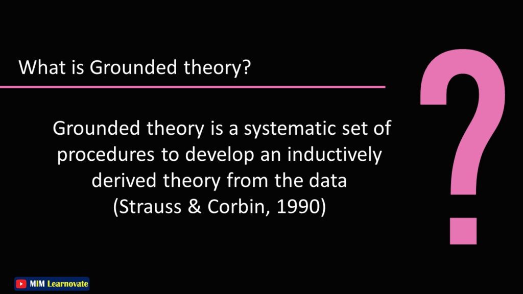 What is Grounded theory?
Grounded Theory Research: Example and PDF