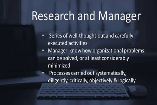 How Research can be helpful for Managers ?