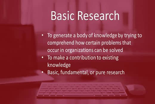 What is Basic Research?