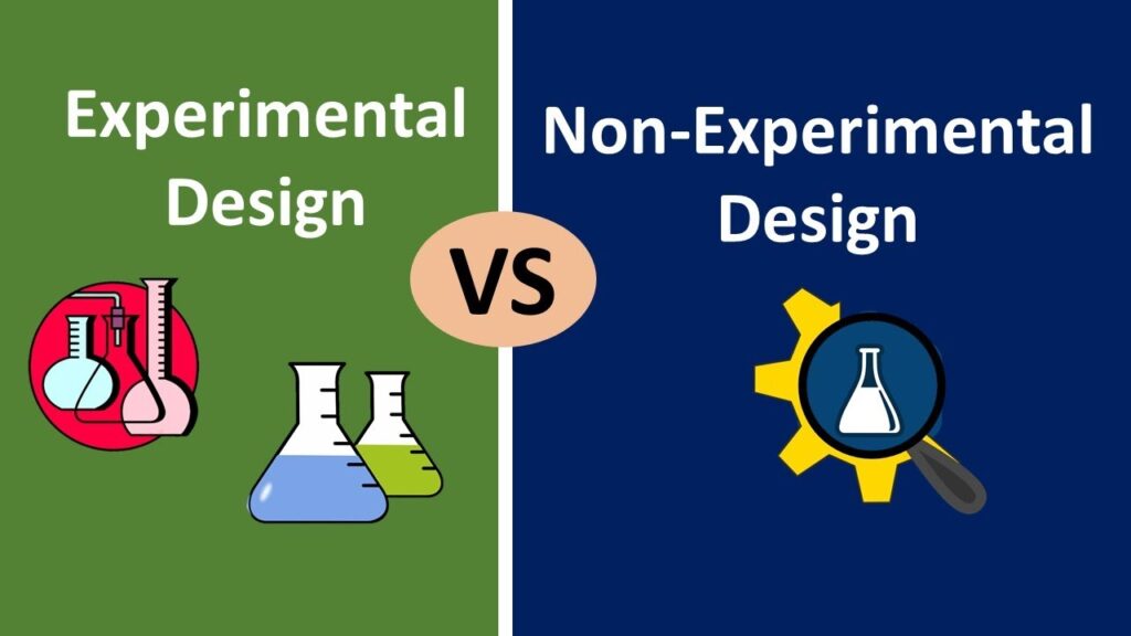 experimental vs non experimental research study
