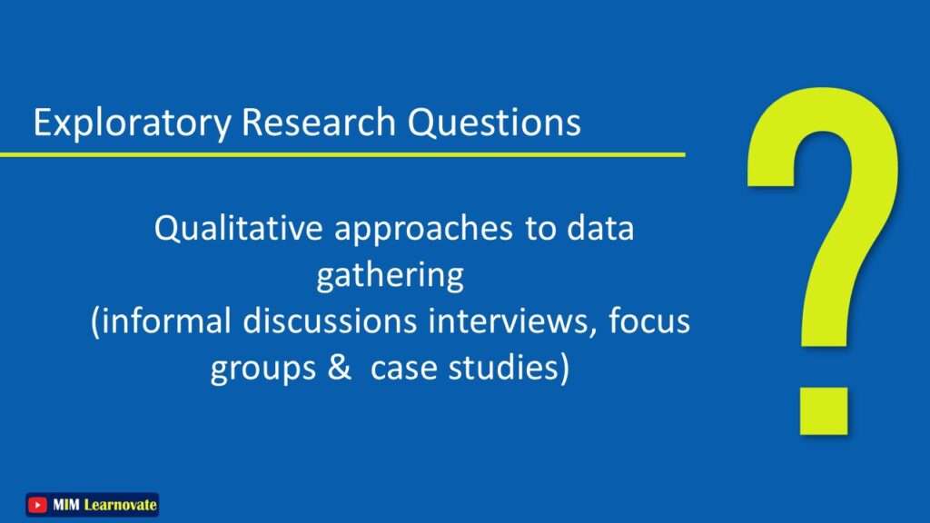Exploratory Research Questions