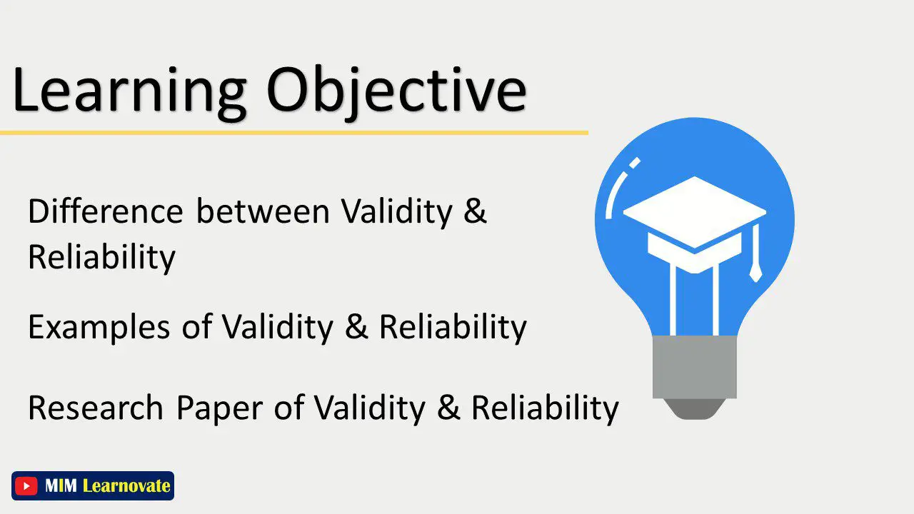 types of validity and reliability