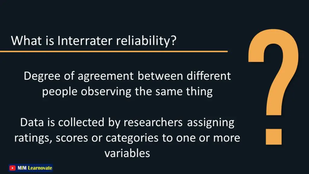 Inter-Rater Reliability. PPT