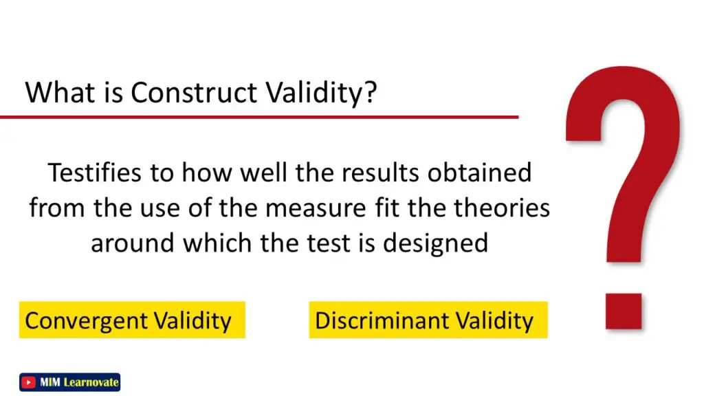 Construct Validity PPT