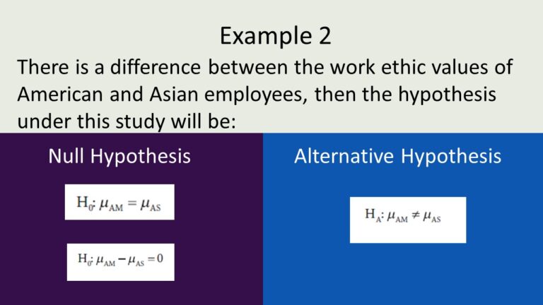 alternative hypothesis short notes