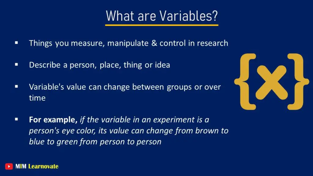 What is a Variable? PPT
