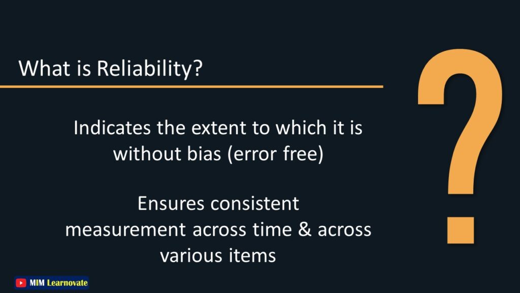 What is Reliability? PPT