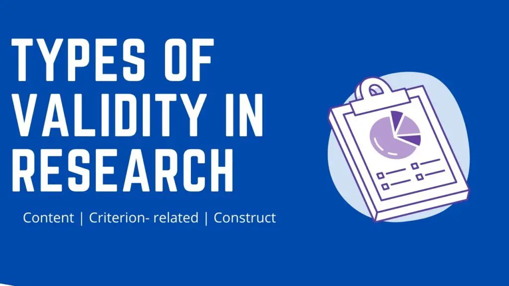types of validity in research slideshare