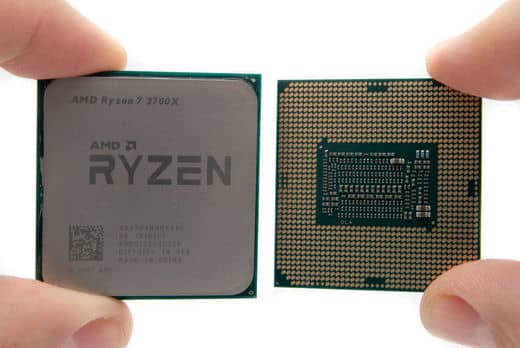 Intel Core i7-9700K and AMD Ryzen 7 2700X