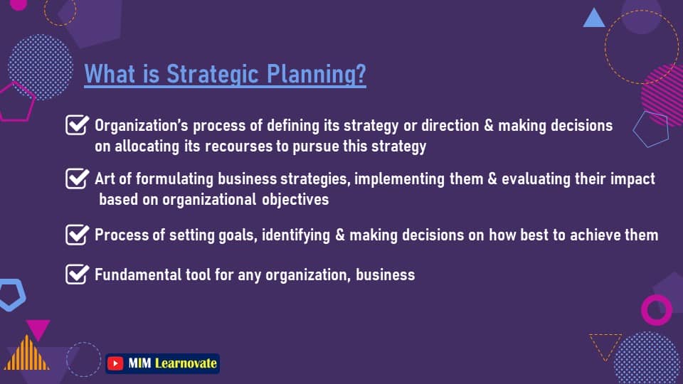 Strategic Planning. PowerPoint Slides PPT.