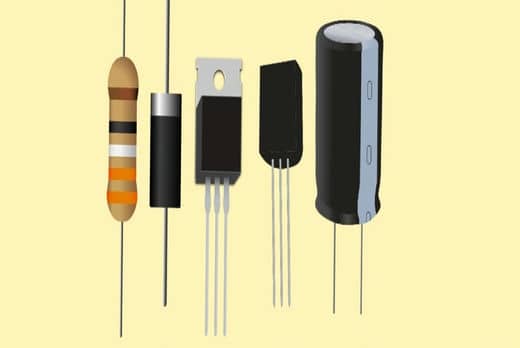 Capacitors, Transistors