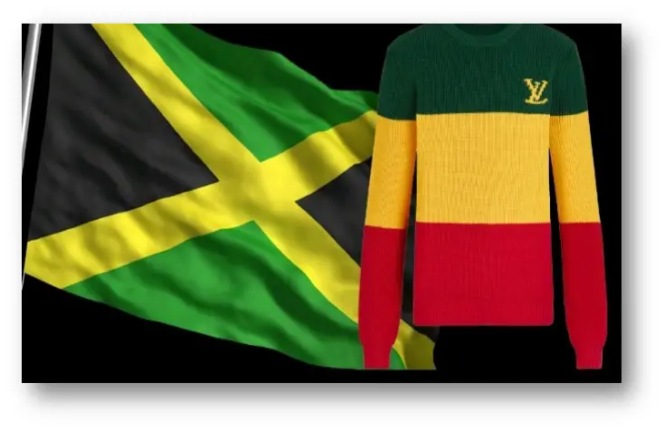 Jamaican Striped Sweatshirt
