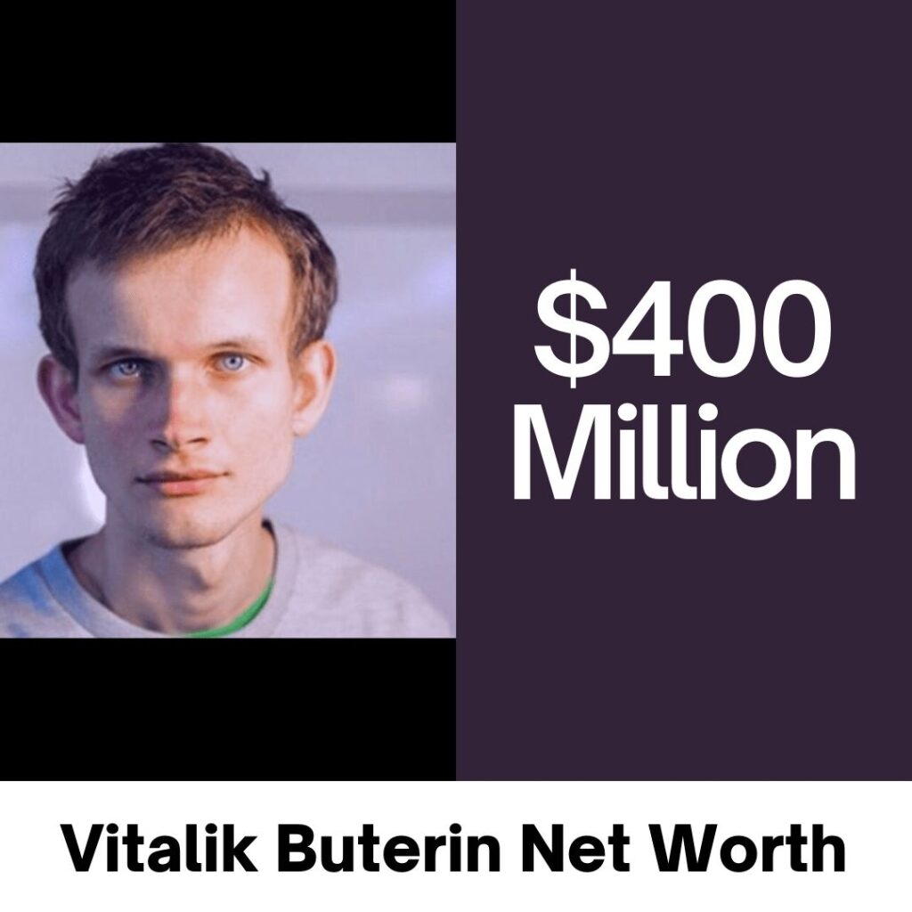 Vitalik Buterin Net Worth 2023