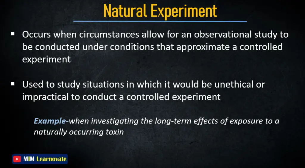 Natural Experiment Definition PPT
