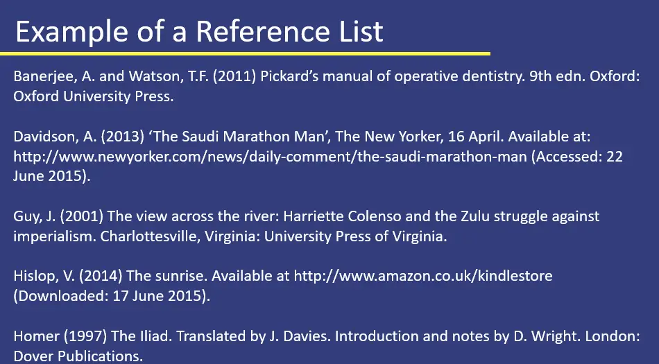 Example of Reference PPT