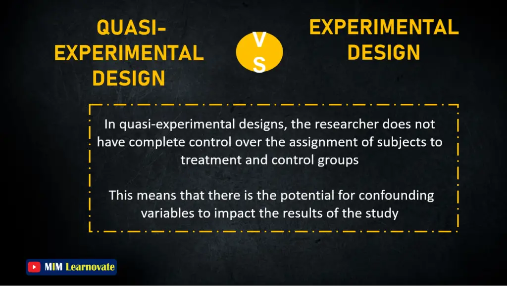 Quasi-Experimental Design vs Experimental Design PPT