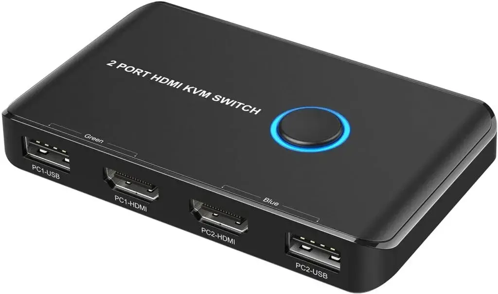 ABLEWE USB and HDMI Switch KVM Switch. The best KVM Switches for Gaming