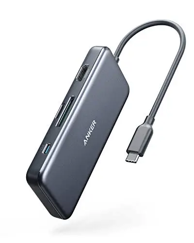 Best Overall USB-C Hub: Anker 7-in-1 USB-C Hub (A83460A2)  