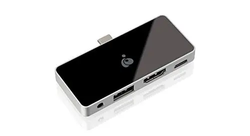 Best Compact USB-C Dock: IOGEAR Travel Pro USB-C Mini Dock (GUD3C460) 