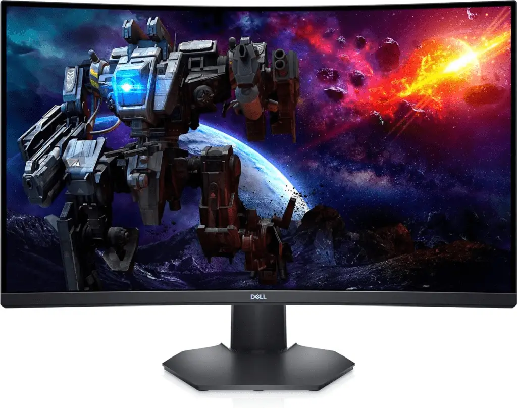 2. Dell S3222DGM: Best 32-Inch 1440p Curved Gaming Monitor