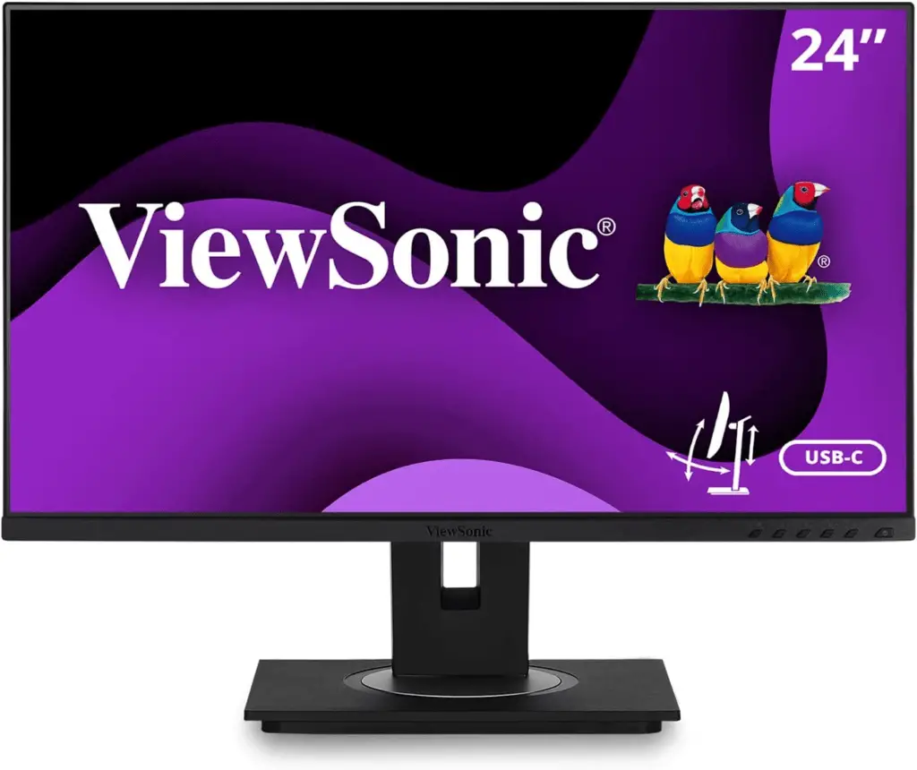 ViewSonic VG2456: Affordable USB-C Docking Monitor With DP-Out