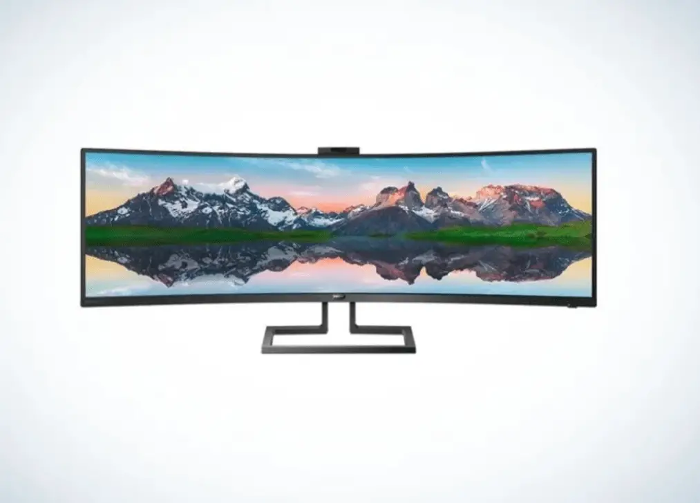 Philips Brilliance 499P9H Curved Monitor with Webcam