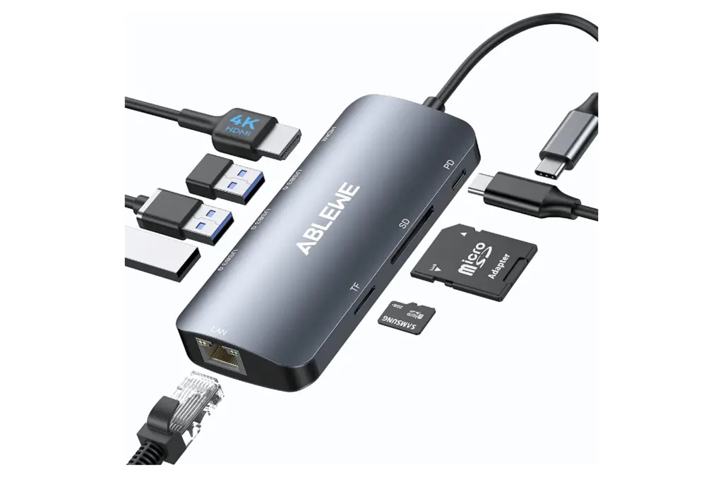 Most Affordable USB-C Docking Station: ABLEWE 