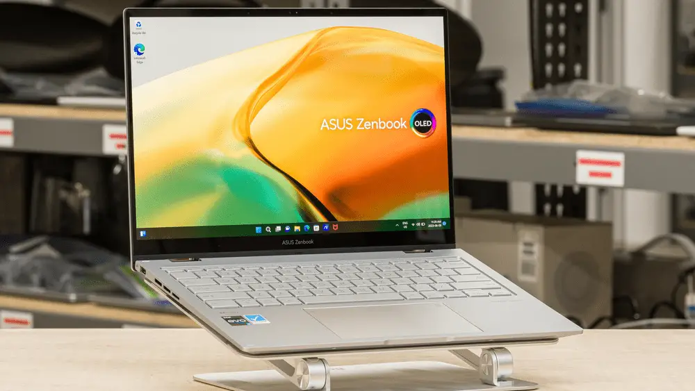 ASUS Zenbook 14 Flip OLED (2023) Best Laptops with OLED displays for Graphic Design