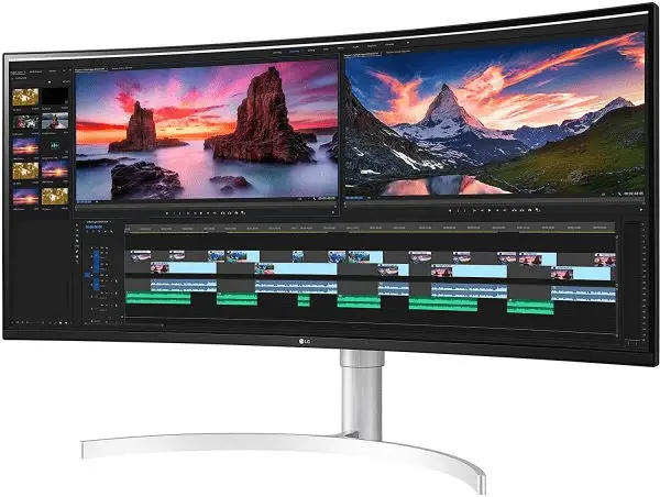 10 Best Curved Monitors with Built-in KVM LG 38WN95C-W
