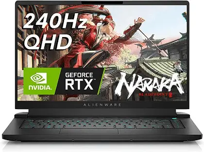 Alienware m15 R7 Best Gaming laptops with 240Hz displays and Nvidia RTX