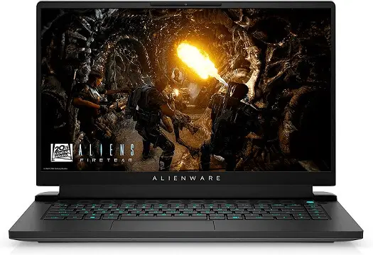Alienware M15 R6 VR Best Gaming laptops with 240Hz displays and Nvidia RTX