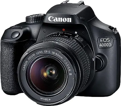 Canon EOS M4000D Best DSLR Cameras for Streaming