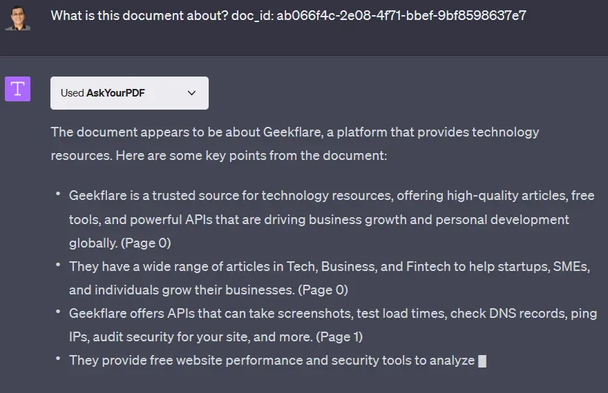 How to Use A Plugin to Upload PDFs on ChatGPT